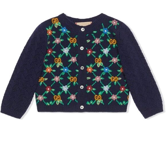 Brand new with tags Gucci size 3 cardigan comes with box - Picture 1 of 6